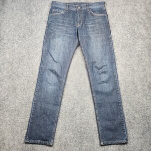 The Normal Brand Normal Slim Jeans Mens 32x32 Blue Medium Wash Straight Denim